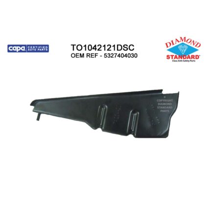 Bumper Cover Support Front Left CAPA for Toyota Tacoma 2012–2015