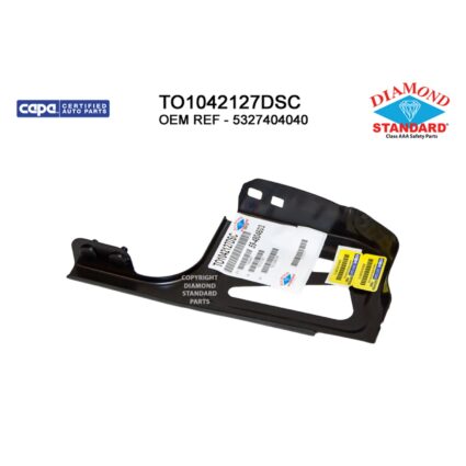 Bumper Cover Support Front Left Inner Upper Side CAPA for Toyota Tacoma 2016–2023