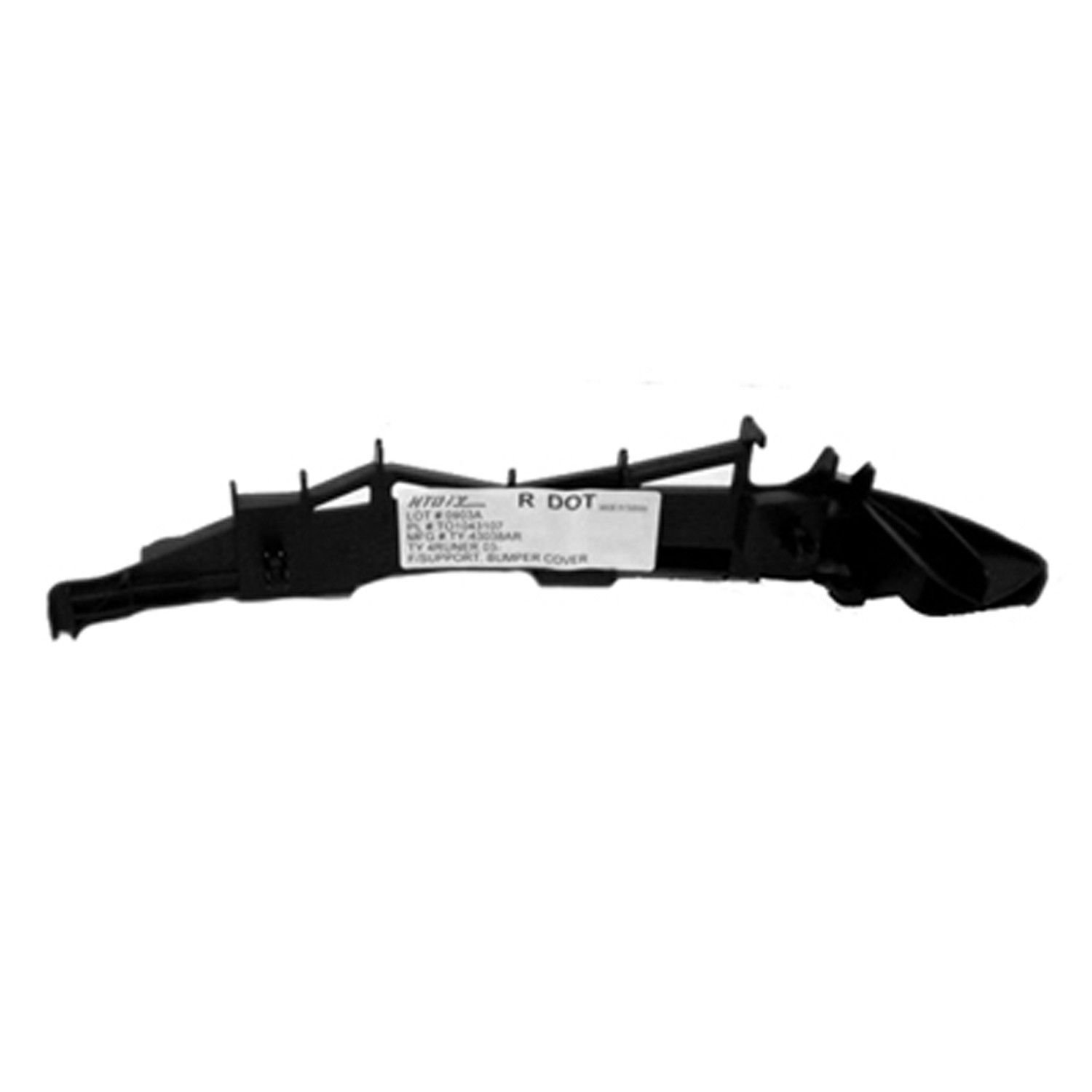 Bumper Cover Support Front Right for Toyota 4Runner 2003–2005