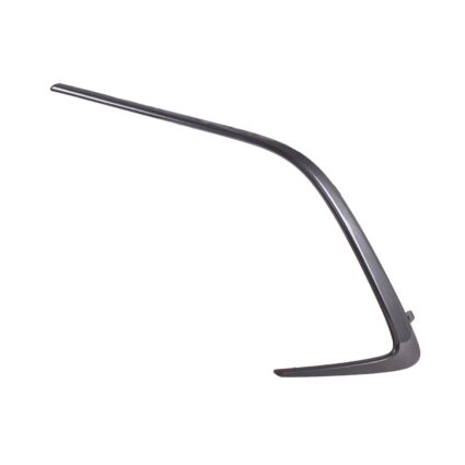 Bumper Cover Molding Front Left Grille Opening Garnish Dark Gray CAPA for Toyota Corolla Hatchback 2019–2022
