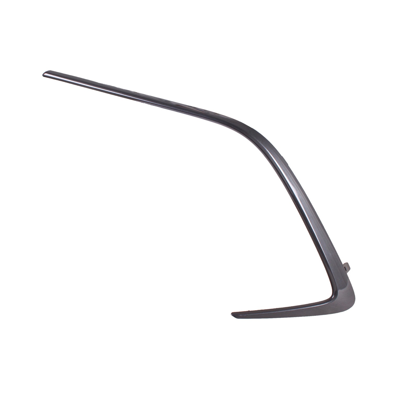 Bumper Cover Molding Front Left Grille Opening Garnish Dark Gray CAPA for Toyota Corolla Hatchback 2019–2022