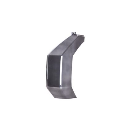 Bumper Cover Molding Front Left Dark Chrome CAPA for Toyota Tundra 2022–2024
