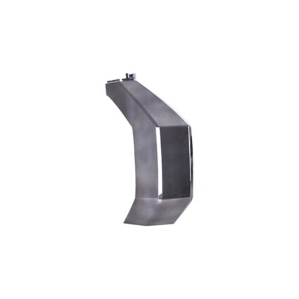 Bumper Cover Molding Front Right Dark Chrome CAPA for Toyota Tundra 2022–2024