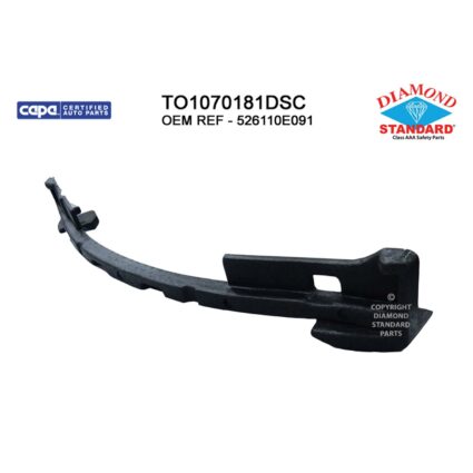 Bumper Impact Absorber Front CAPA for Toyota Highlander 2014–2016