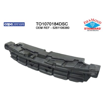 Bumper Impact Absorber Front CAPA for Toyota Camry Hybrid LE Hybrid XLE Hybrid SE 2015–2017