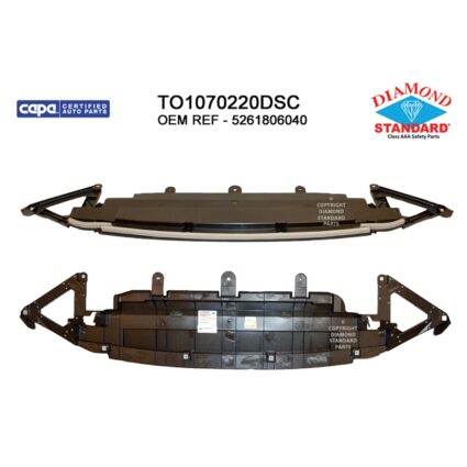 Bumper Impact Absorber Front Lower CAPA for Toyota Camry 2018–2024
