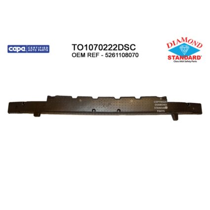 Bumper Impact Absorber Front CAPA for Toyota Sienna 2018–2020
