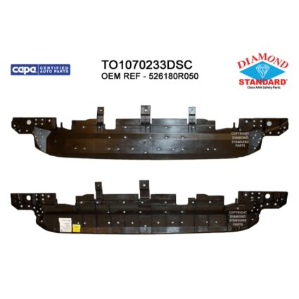 Bumper Impact Absorber Front Lower North America Built CAPA for Toyota RAV4 2019–2024
