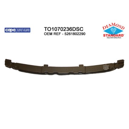 Bumper Impact Absorber Front Lower CAPA for Toyota Corolla L LE XLE Hybrid LE Hybrid 2020–2024