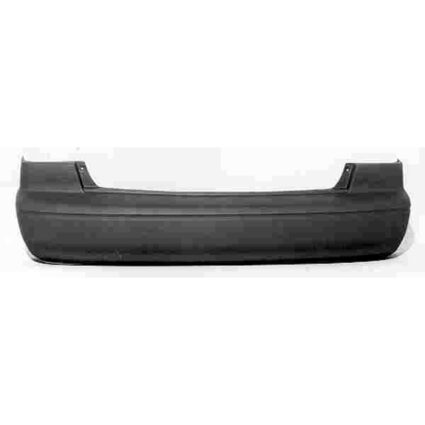 Bumper Cover Rear Black for Toyota Camry 1997–1999