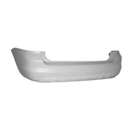 Bumper Cover Rear w/o Spoiler Primed CAPA for Toyota Matrix 2003–2008