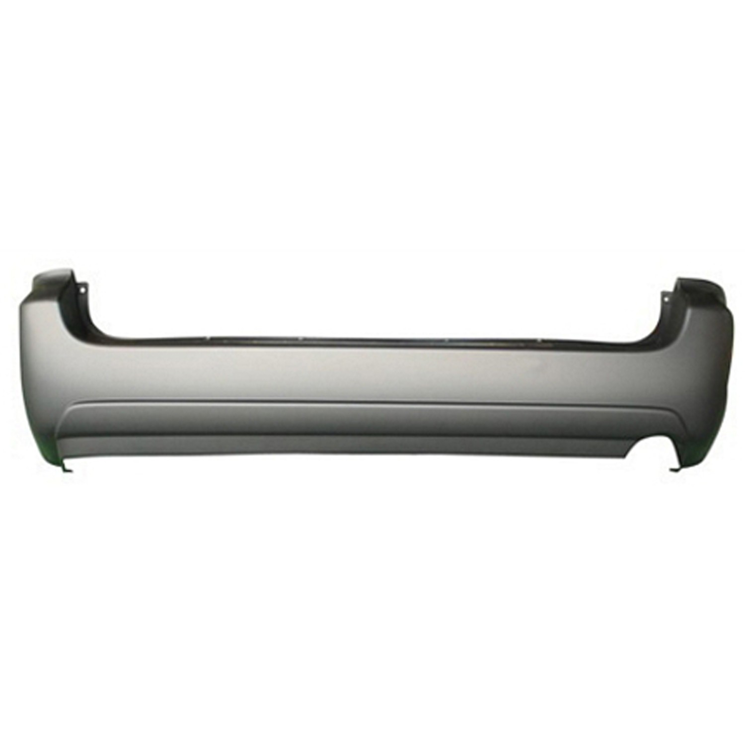 Bumper Cover Rear w/o Park Sensor Primed CAPA for Toyota Sienna 2004–2010