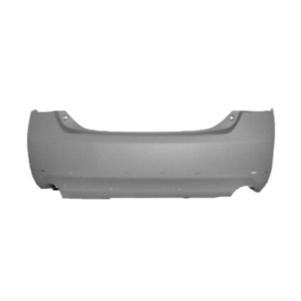 Bumper Cover Rear w/Spoiler Holes CAPA for Toyota Camry SE 2007–2011