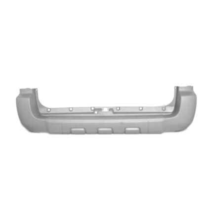 Bumper Cover Rear w/o Trailer Hitch Primed CAPA for Toyota 4Runner 2006–2009