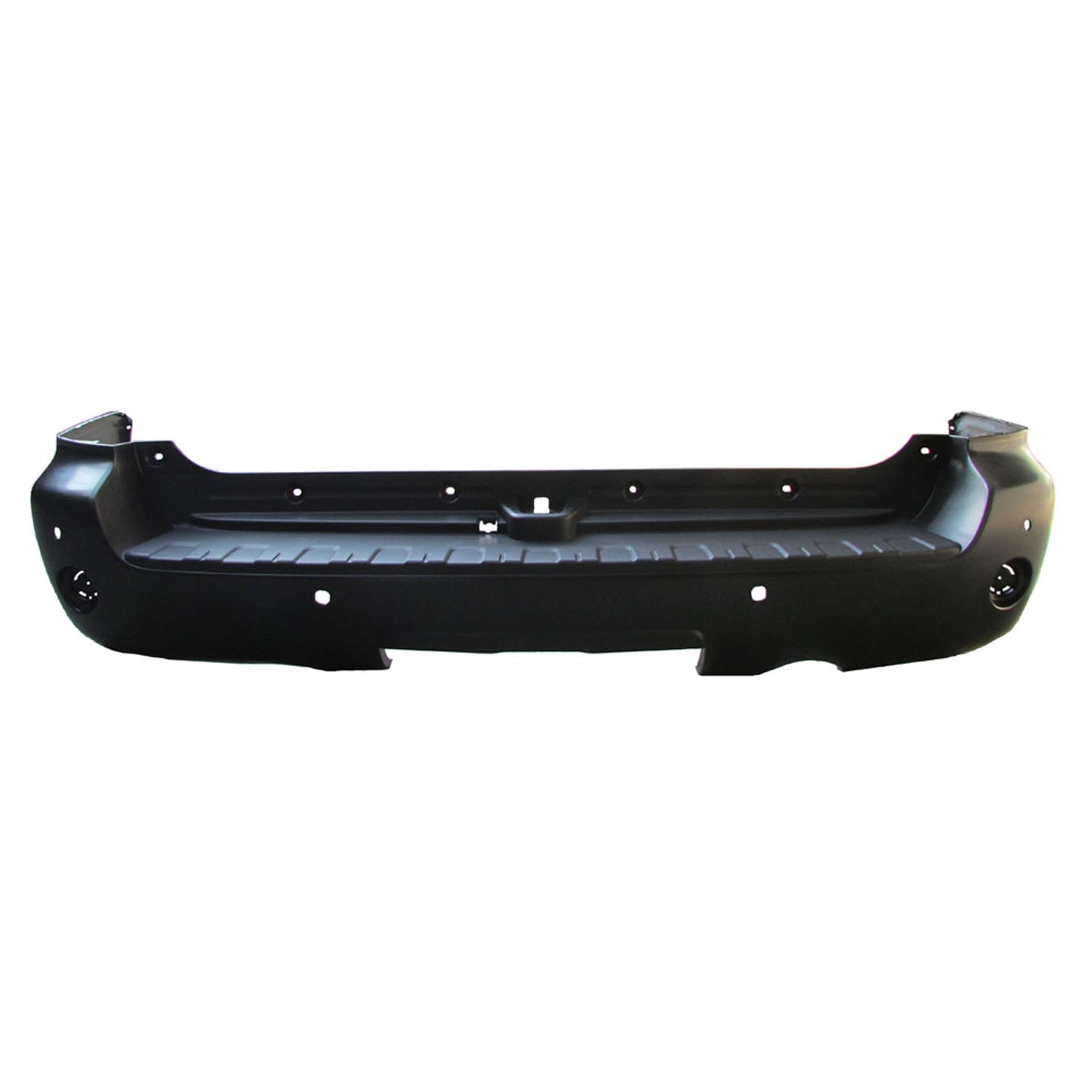 Bumper Cover Rear w/Back Up Sensors CAPA for Toyota Sequoia Limited Platinum 2008–2014