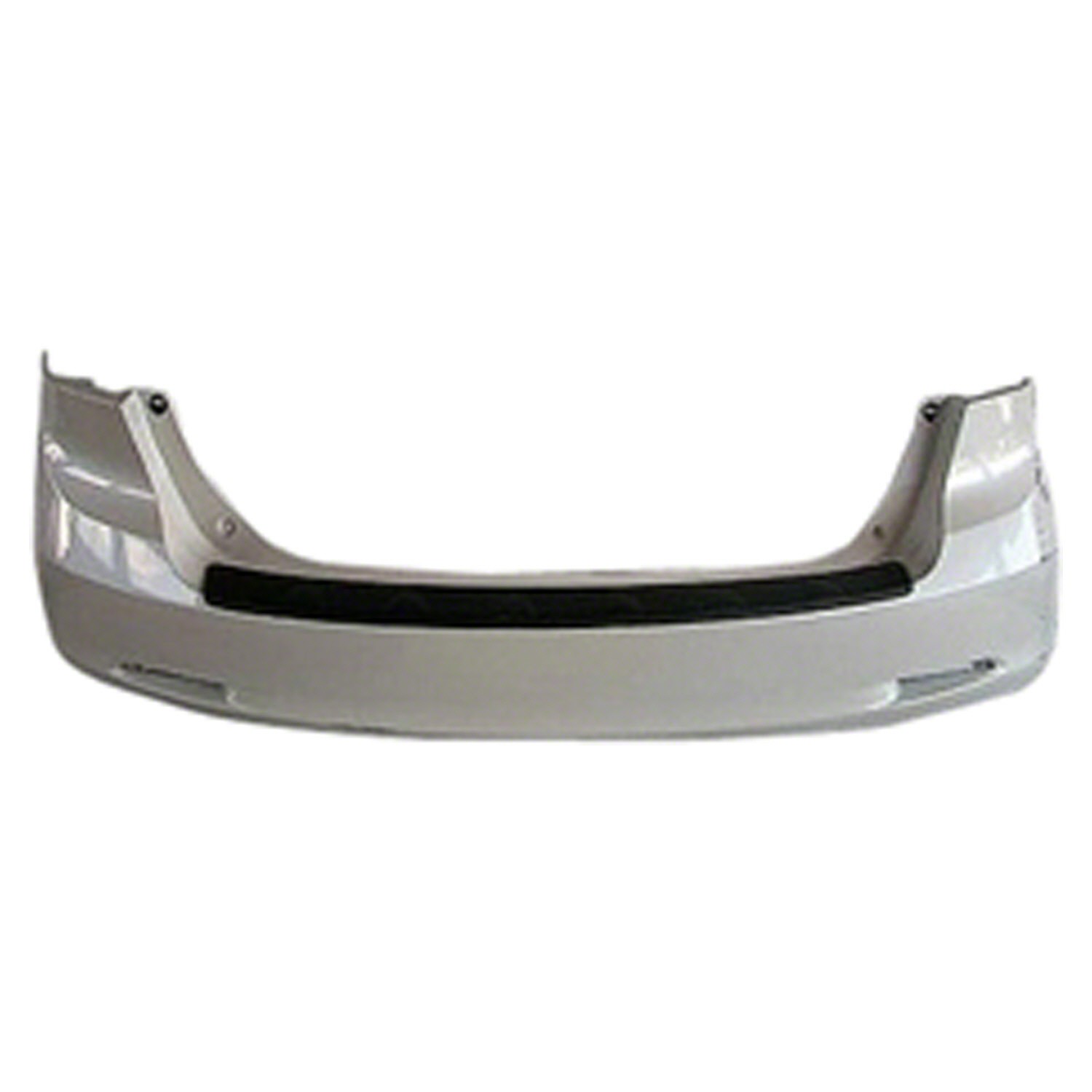 Bumper Cover Rear w/o Park Sensors Primed CAPA for Toyota Venza 2009–2016