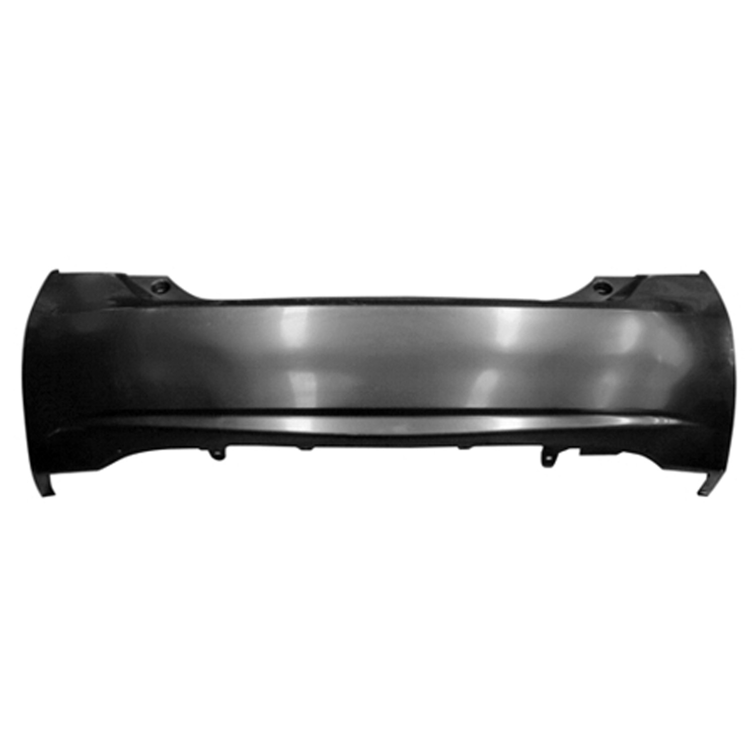Bumper Cover Rear Type G/Type S w/Spoiler Holes Primed CAPA for Toyota Prius 2010–2015
