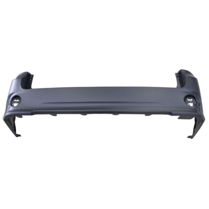 Bumper Cover Rear w/o Park Assist Sensors Primed CAPA for Toyota Sienna SE SE Premium 2011–2020