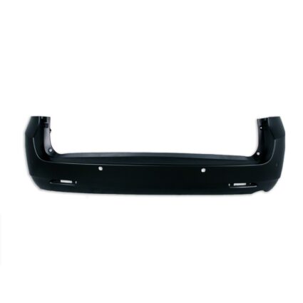 Bumper Cover Rear w/Park Distance Sensors Primed CAPA for Toyota Sienna Limited Base LE XLE 2011–2017