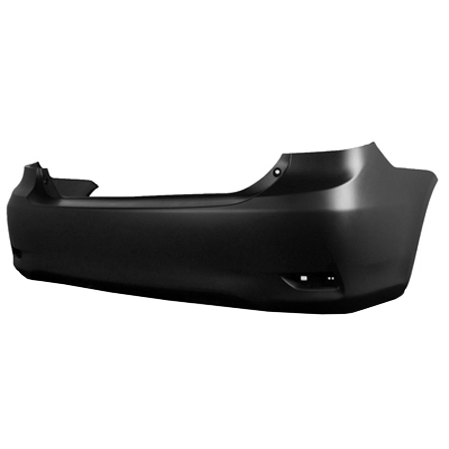 Bumper Cover Rear Primed Canada Built for Toyota Corolla Base LE CE 2011–2013