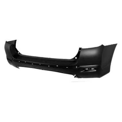 Bumper Cover Rear Primed CAPA for Toyota Highlander Limited Base SE Sport Premium Base Premium Plus 2011–2013