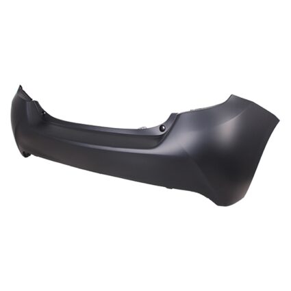 Bumper Cover Rear Primed for Toyota Yaris Hatchback 2015–2017