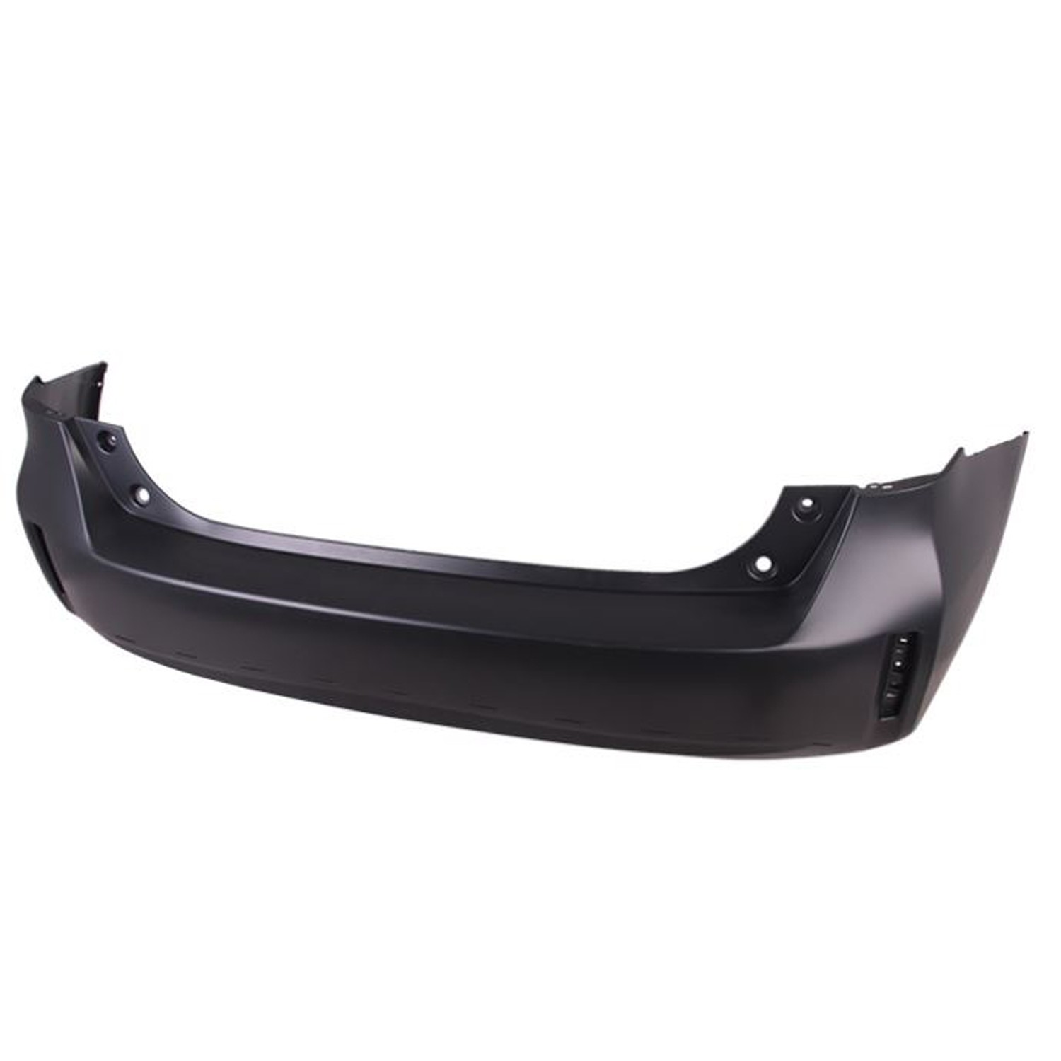 Bumper Cover Rear w/Lower Molding Primed CAPA for Toyota Prius V 2015–2018