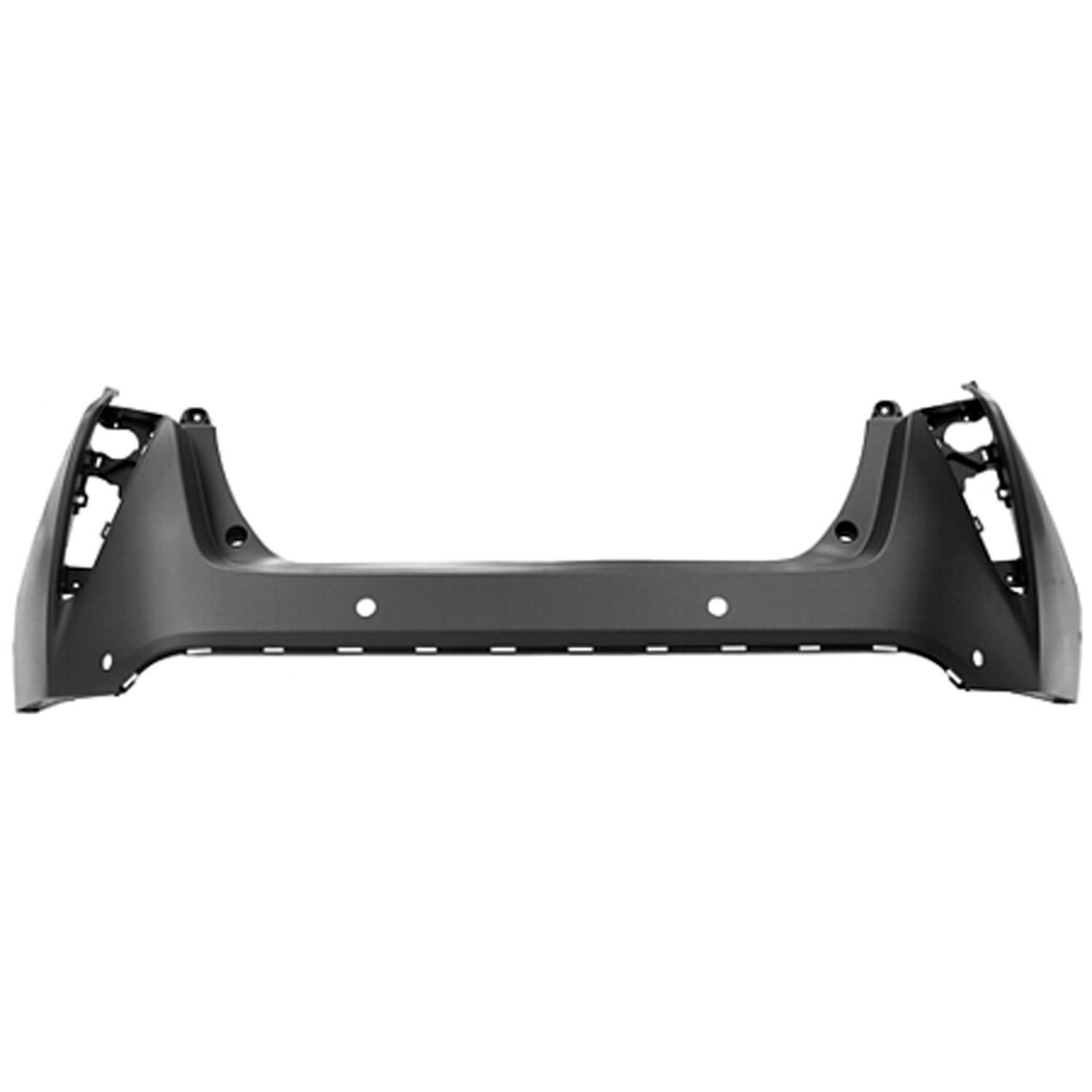 Bumper Cover Rear w/Park Assist Primed CAPA for Toyota Prius 2016–2018