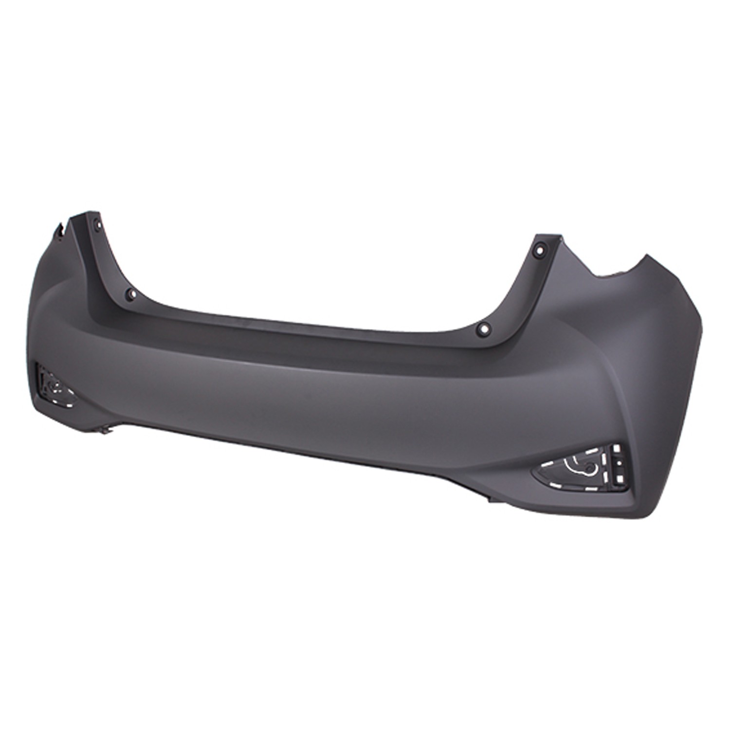 Bumper Cover Rear Primed CAPA for Toyota Yaris Hatchback 2018–2019
