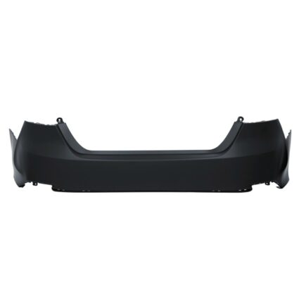 Bumper Cover Rear w/o Parking Sensors Primed CAPA for Toyota Camry Hybrid LE Hybrid XLE L LE 2018–2024