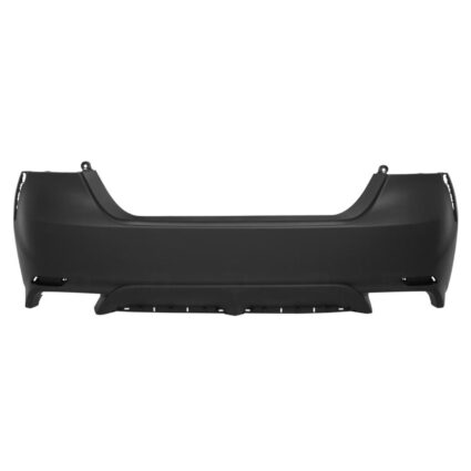 Bumper Cover Rear w/o TRD Pkg w/o Parking Sensors Primed CAPA for Toyota Camry Hybrid SE XSE SE Hybrid XSE Hybrid SE Nightshade 2018–2024