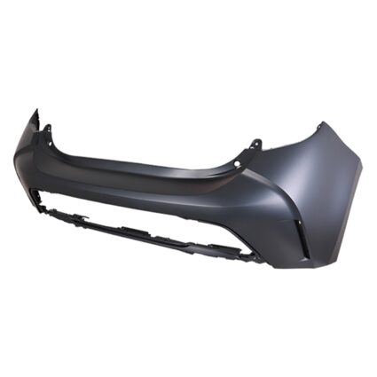 Bumper Cover Rear w/Exhaust Cutouts Primed for Toyota Corolla Hatchback S Base XSE SE SE Nightshade 2019–2022