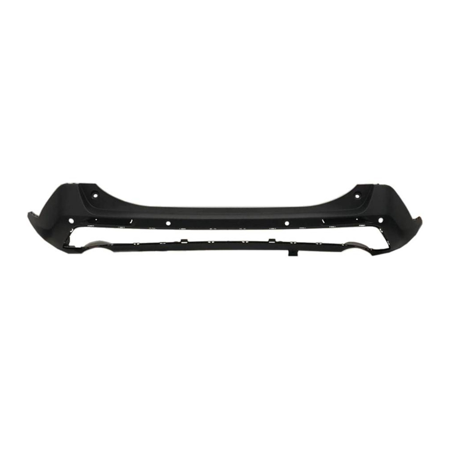 Bumper Cover Rear w/Parking Sensors Textured CAPA for Toyota RAV4 Limited Hybrid Limited Adventure Trail TRD Off-Road 2019–2024