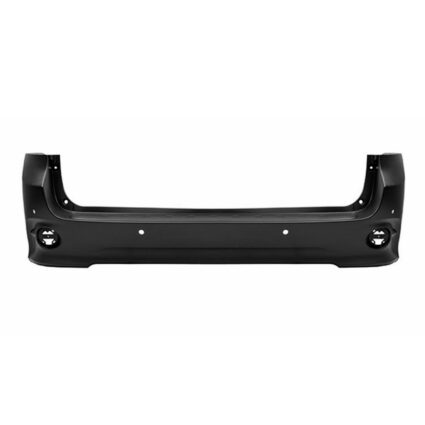 Bumper Cover Rear w/Park Distance Sensors Primed CAPA for Toyota Sienna SE SE Premium 2019–2020