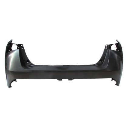 Bumper Cover Rear w/o Park Sensors Primed CAPA for Toyota Prius 2019–2022