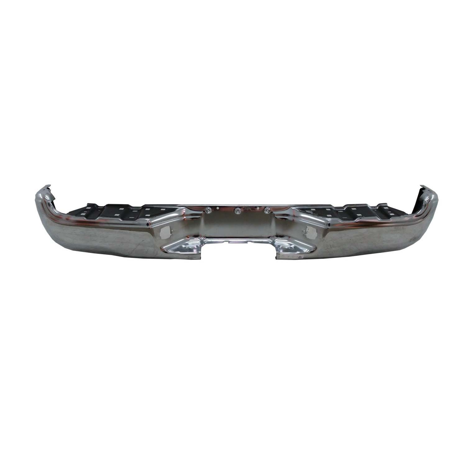 Bumper Face Bar Rear w/Limited Pkg w/o Sport Pkg w/SR5 Pkg Chrome CAPA for Toyota Tacoma Pre Runner Base Base Prerunner SR5 Prerunner TRD Sport Prerunner 2005–2015