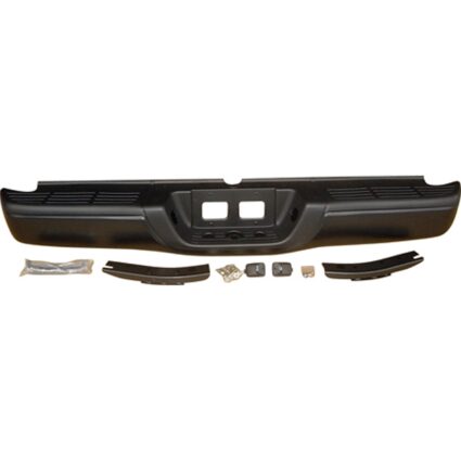 Bumper Assembly Rear Step Bumper Assembly w/Tow Hitch w/License Lamps Argent for Toyota Tundra 2000–2006