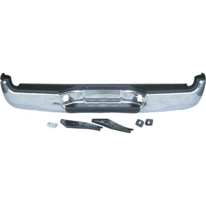 Bumper Assembly w/Pads/Rein/Brackets/Cover/Seals/Lamps Chrome for Toyota Tacoma Base Pre Runner Base Prerunner 2005–2015