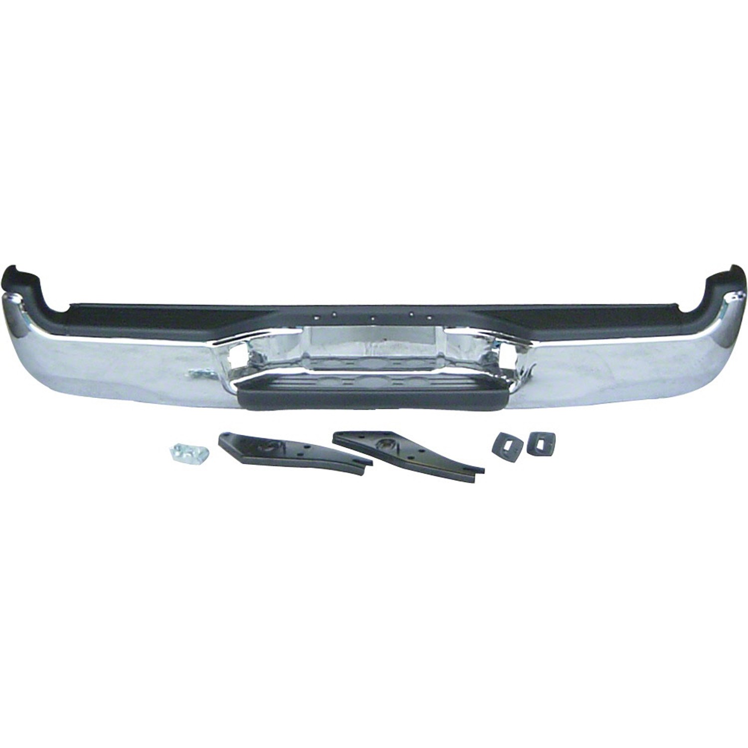 Bumper Assembly w/Pads/Rein/Brackets/Cover/Seals/Lamps Chrome for Toyota Tacoma Base Pre Runner Base Prerunner 2005–2015