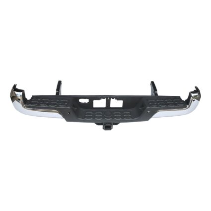 Bumper Assembly Rear w/Towing Hitch w/Parking Assist Chrome for Toyota Tacoma 2016–2023
