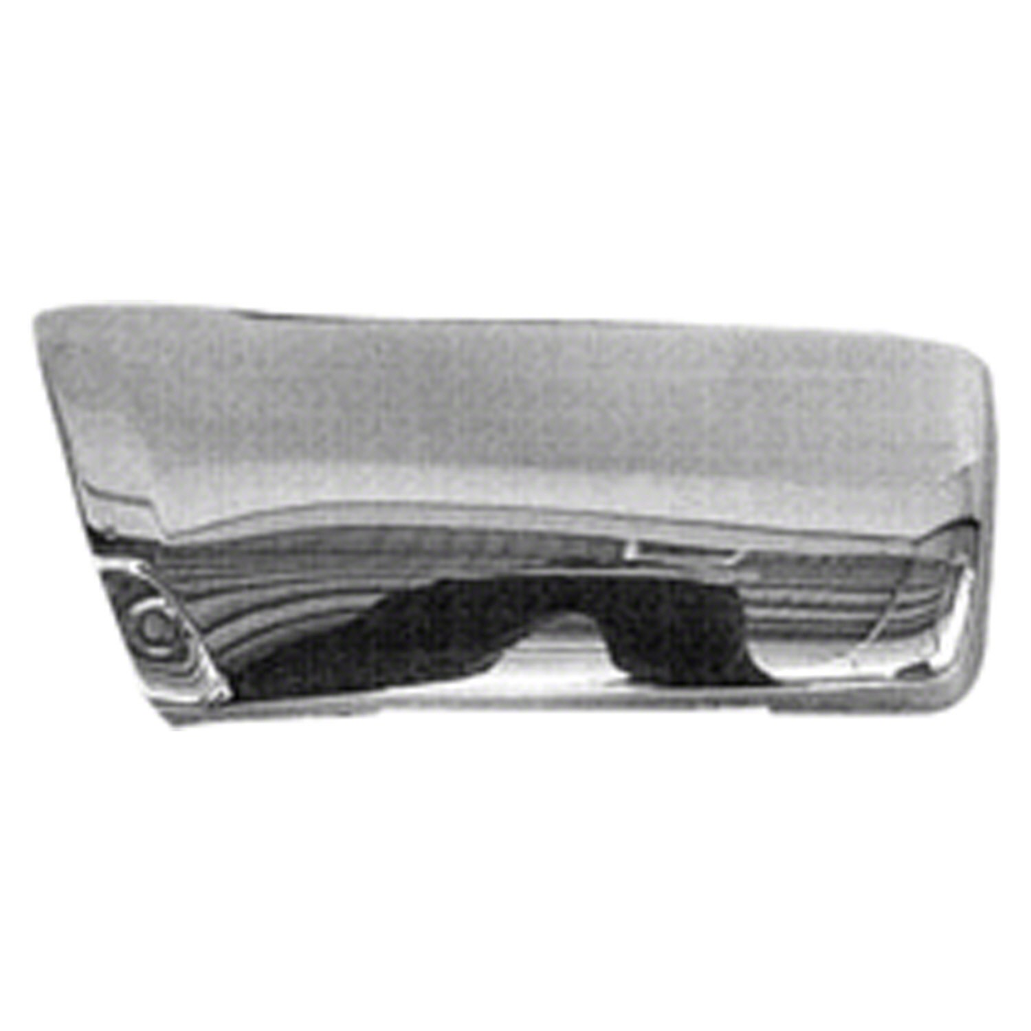Bumper Extension Rear Left Outer w/Fender Flares w/Fender Flare Chrome for Toyota 4Runner Limited Base SR5 1996–2002