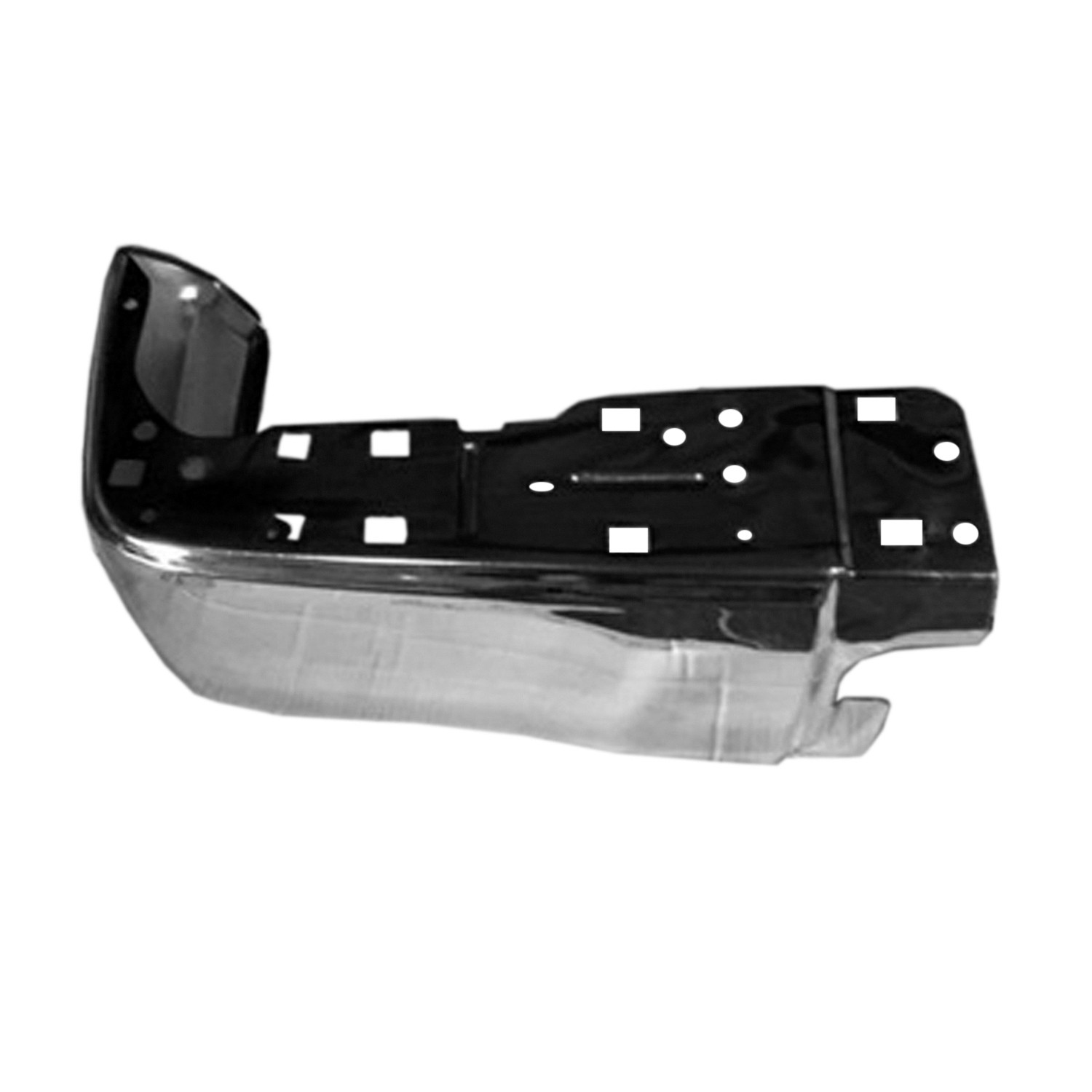 Bumper Extension Rear Left Outer w/o Parking Assist Chrome for Toyota Tundra 2014–2016