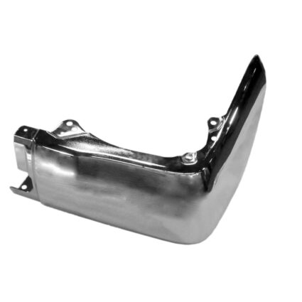 Bumper Extension Rear Left Outer w/o Parking Assist Chrome CAPA for Toyota Tundra 2014–2016
