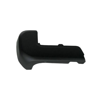 Bumper Extension Rear Left Outer End Cap w/o Parking Assist Black for Toyota Tacoma 2016–2023