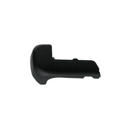 Bumper Extension Rear Left Outer End Cap w/o Parking Assist Black CAPA for Toyota Tacoma 2016–2023