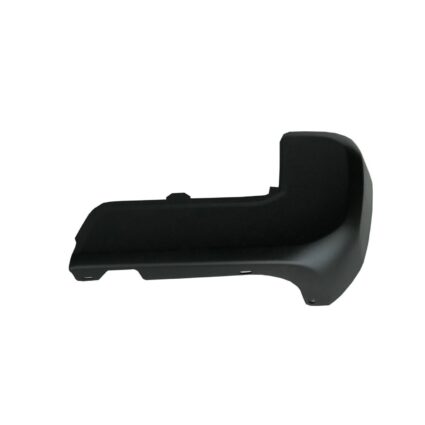 Bumper Extension Rear Right Outer End Cap w/o Parking Assist Black for Toyota Tacoma 2016–2023
