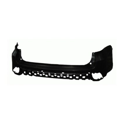 Bumper Cover Rear Upper w/o Rear Object Sensors Primed for Toyota Highlander Limited LE XLE LE Plus Hybrid Limited Hybrid LE Hybrid XLE SE Limited Platinum Hybrid Limited Platinum 2014–2019