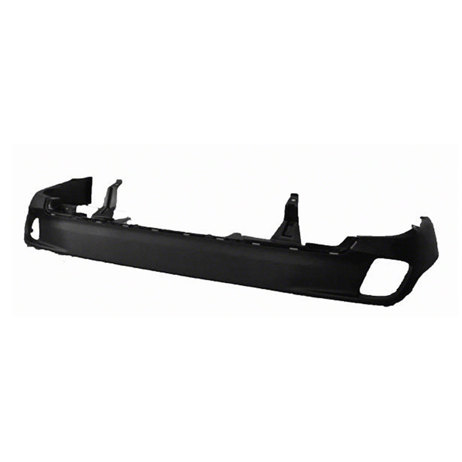 Bumper Cover Rear Lower w/o Chrome Trim Textured for Toyota Highlander Limited LE XLE LE Plus Hybrid Limited Hybrid LE Hybrid XLE SE Limited Platinum Hybrid Limited Platinum 2014–2019