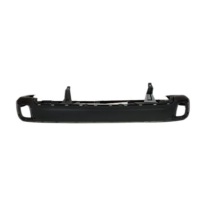 Bumper Cover Rear Lower w/Chrome Trim Textured CAPA for Toyota Highlander Limited SE LE XLE LE Plus Hybrid Limited Hybrid LE Hybrid XLE Limited Platinum Hybrid Limited Platinum 2017–2019