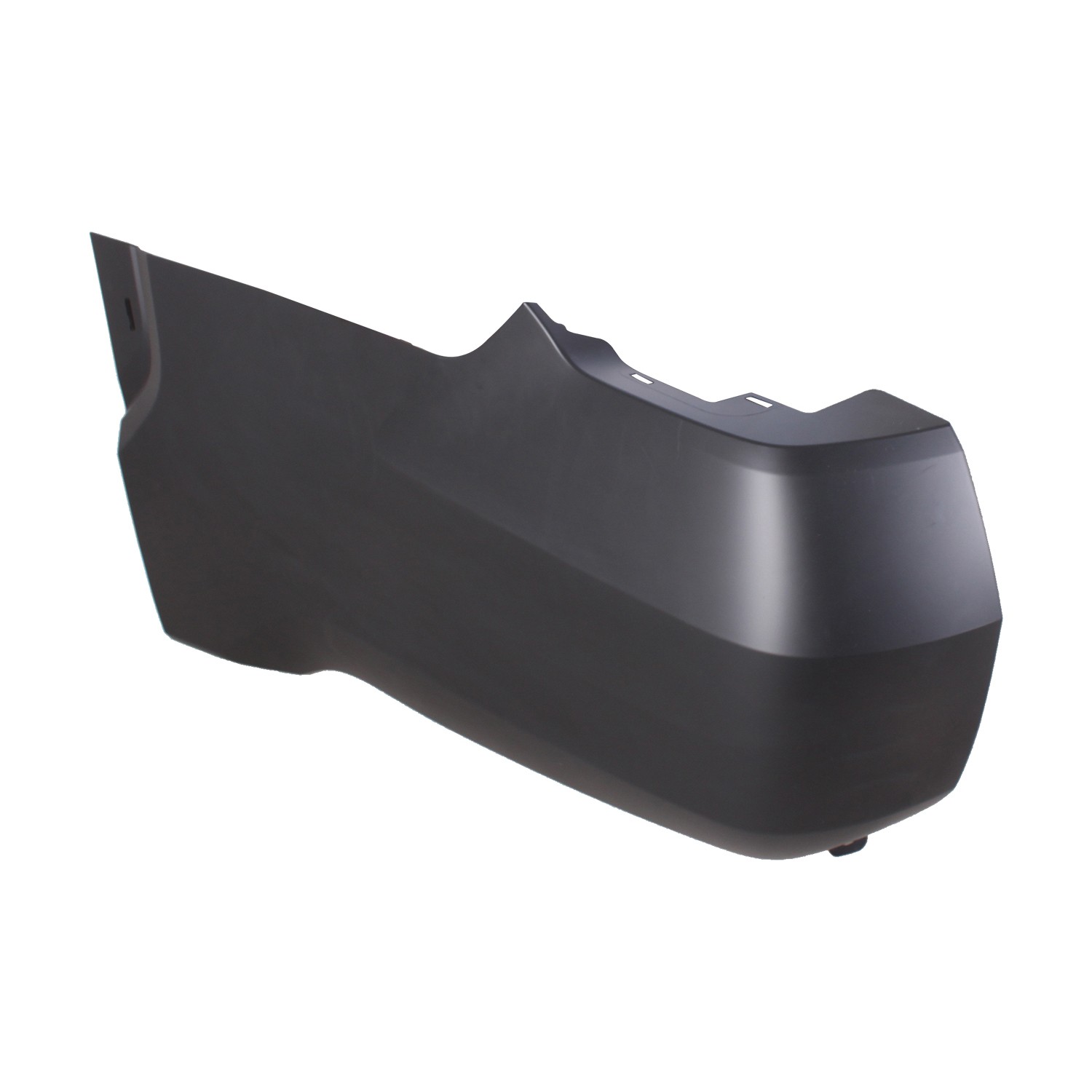 Bumper Cover Rear Left w/Wheel Opening Mouldings w/o Parking Sensors Primed CAPA for Toyota Tundra 2022–2024